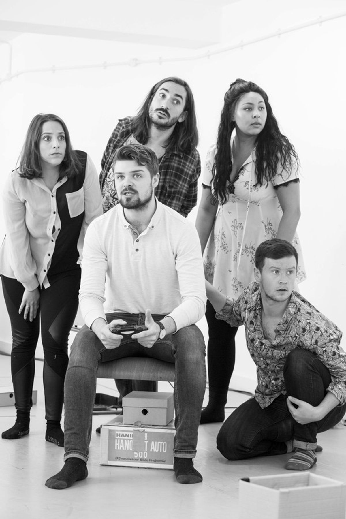 Christina Modestou, Samuel Thomas, George Maguire, Maisey Bawden, and Gregor Duncan  at 