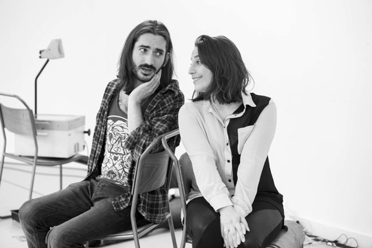 George Maguire and Christina Modestou at 