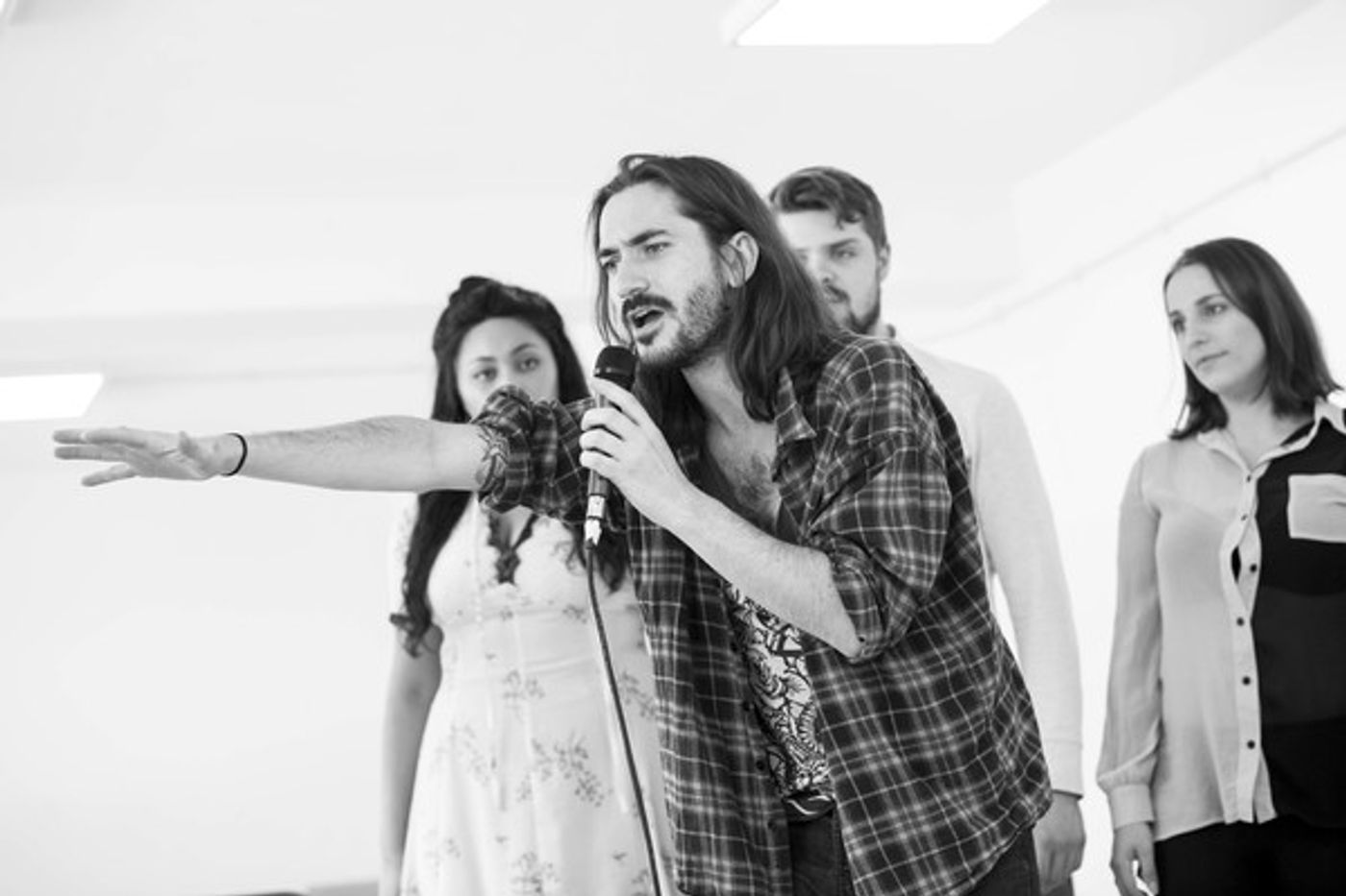 Photo Flash: In Rehearsals for 35MM: A MUSICAL EXHIBITION at The Other Palace  Image