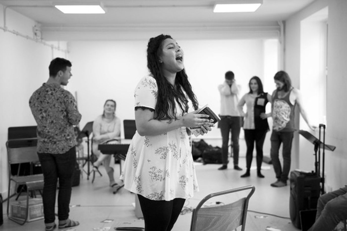 Photo Flash: In Rehearsals for 35MM: A MUSICAL EXHIBITION at The Other Palace Photo Flash: In Rehearsals for 35MM: A MUSICAL EXHIBITION at The Other Palace Image