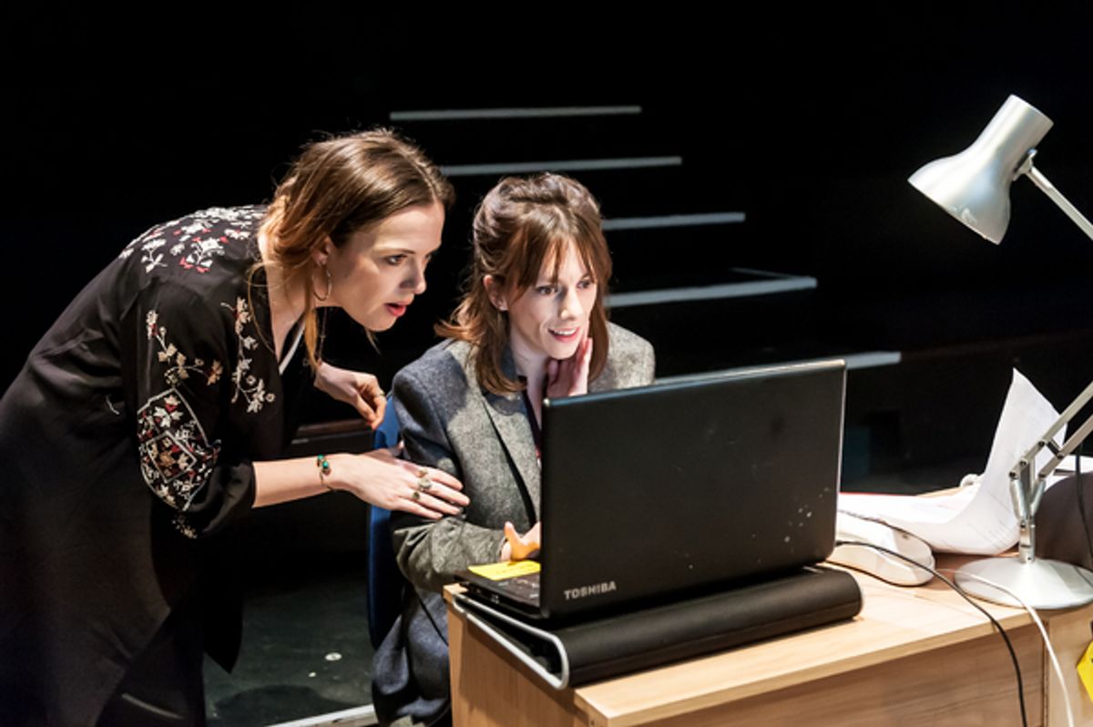 Eleanor Henderson and Katie Sherrard  at 