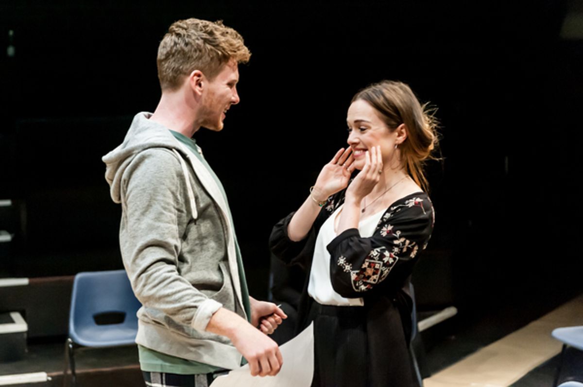 Joe McArdle and Eleanor Henderson  at 