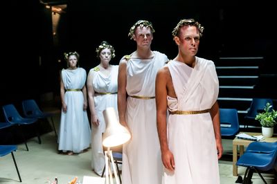 Charlotte Christensen, Louise Grayford, Luke Ward, and Jack Reitman Photo