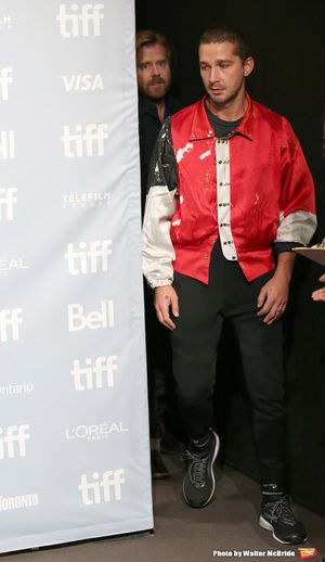 Shia LaBeouf and director Janus Metz @ BroadwayWorld Shia LaBeouf and director Janus Metz Photo