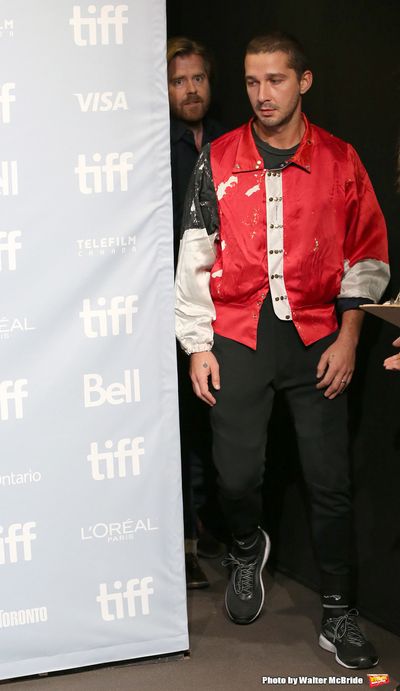 Shia LaBeouf and director Janus Metz Photo