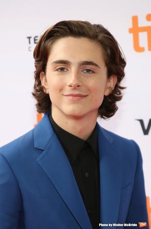Timothee Chalamet @ BroadwayWorld Timothee Chalamet Photo