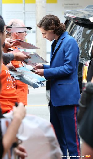 Timothee Chalamet @ BroadwayWorld Timothee Chalamet Photo