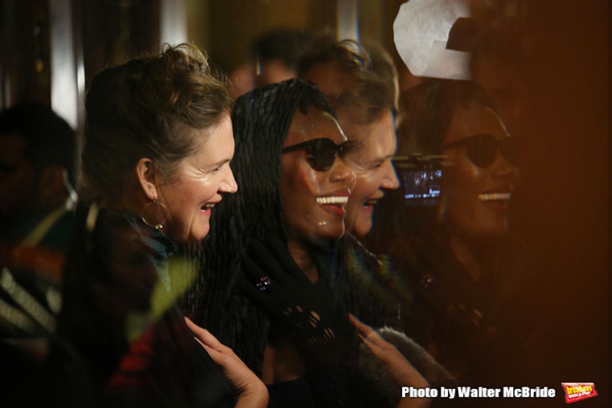 Director Sophie Fiennes and Grace Jones at 