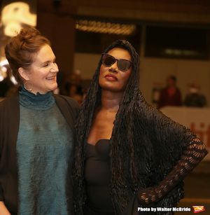 Director Sophie Fiennes and Grace Jones @ BroadwayWorld Director Sophie Fiennes and Grace Jones Photo