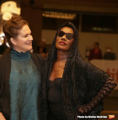 Director Sophie Fiennes and Grace Jones  Photo