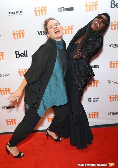 Director Sophie Fiennes and Grace Jones  Photo