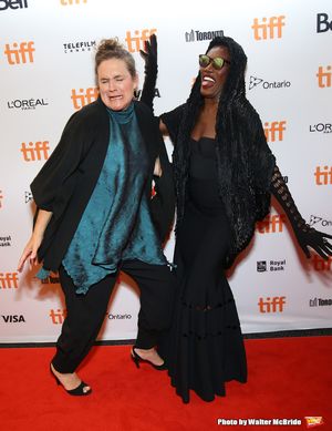 Director Sophie Fiennes and Grace Jones @ BroadwayWorld Director Sophie Fiennes and Grace Jones Photo