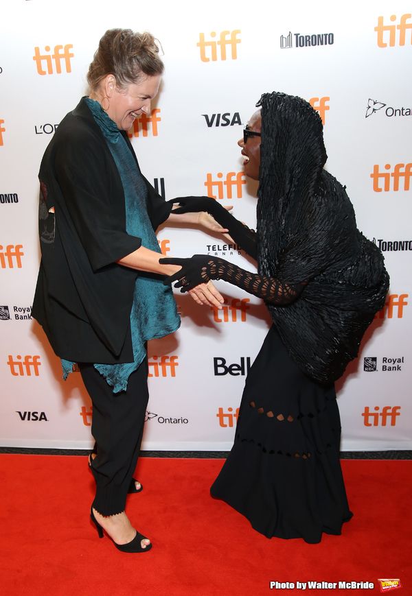 Director Sophie Fiennes and Grace Jones  Photo