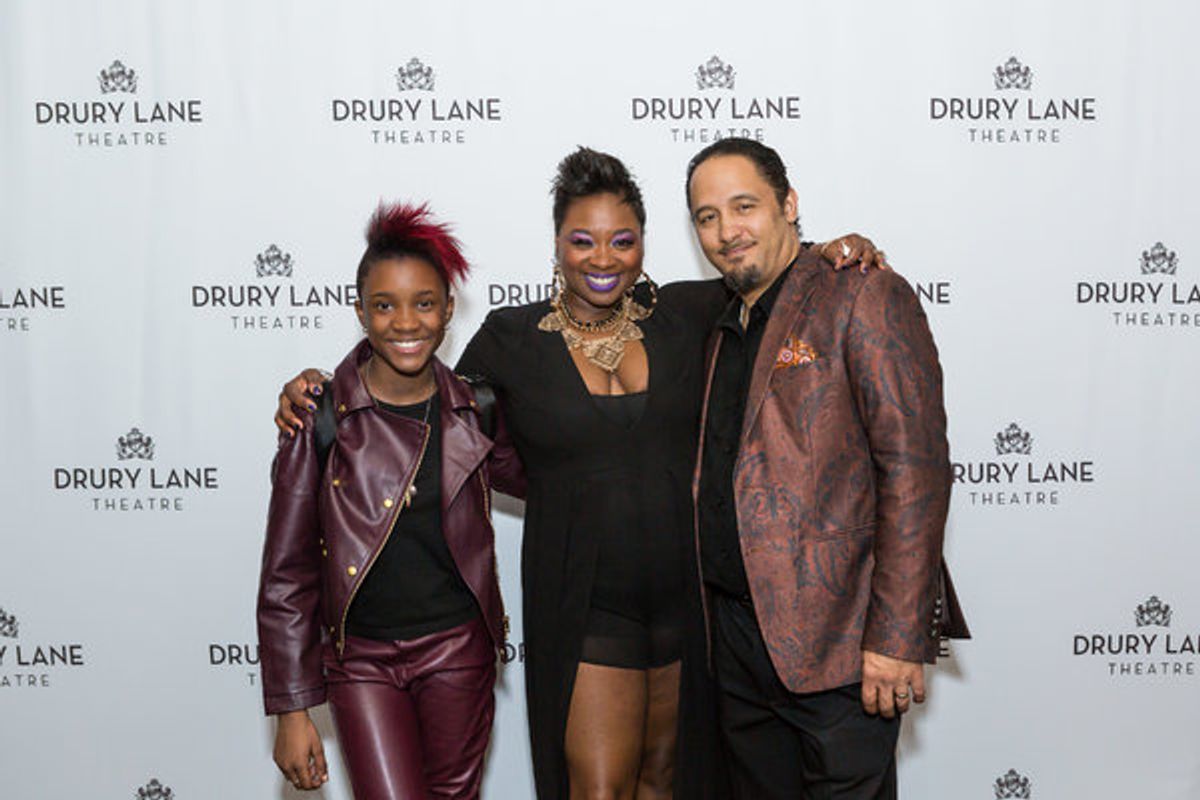 Donica Lynn, with Edward Tribue and Sidra Arion at 