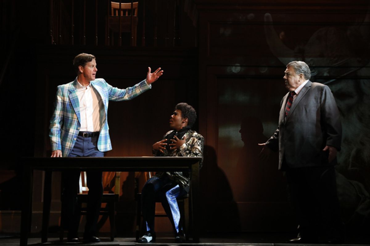 Alan Campbell, Richard Crandle and George Wendt at 