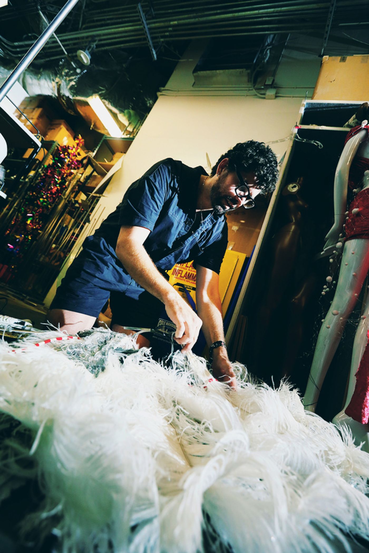 Photo Flash: Costume Designer Machine Dazzle Decks Out Neiman Marcus Windows for Taylor Mac at the Curran  Image
