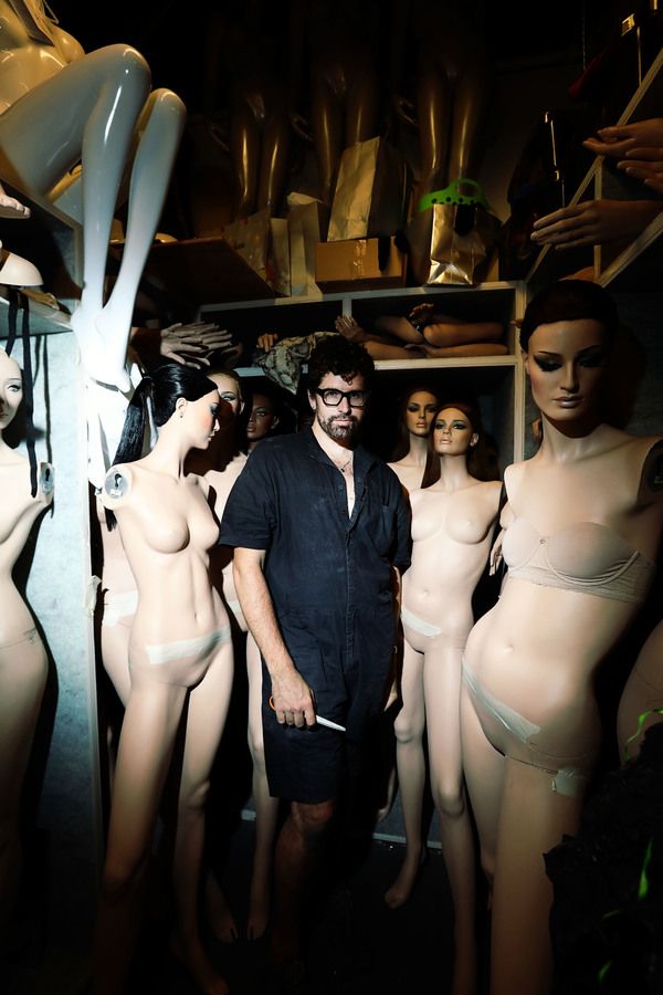 Machine Dazzle among Nieman Marcus's mannequins Photo