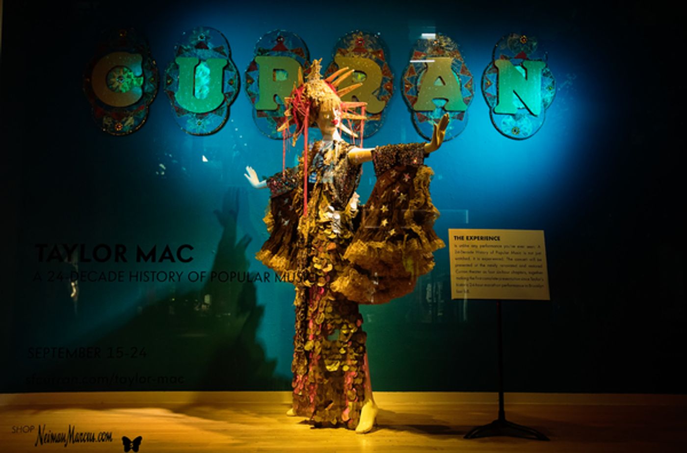 Photo Flash: Costume Designer Machine Dazzle Decks Out Neiman Marcus Windows for Taylor Mac at the Curran  Image