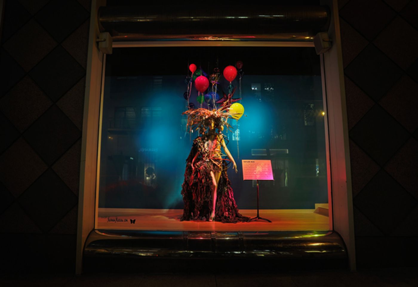 Photo Flash: Costume Designer Machine Dazzle Decks Out Neiman Marcus Windows for Taylor Mac at the Curran  Image