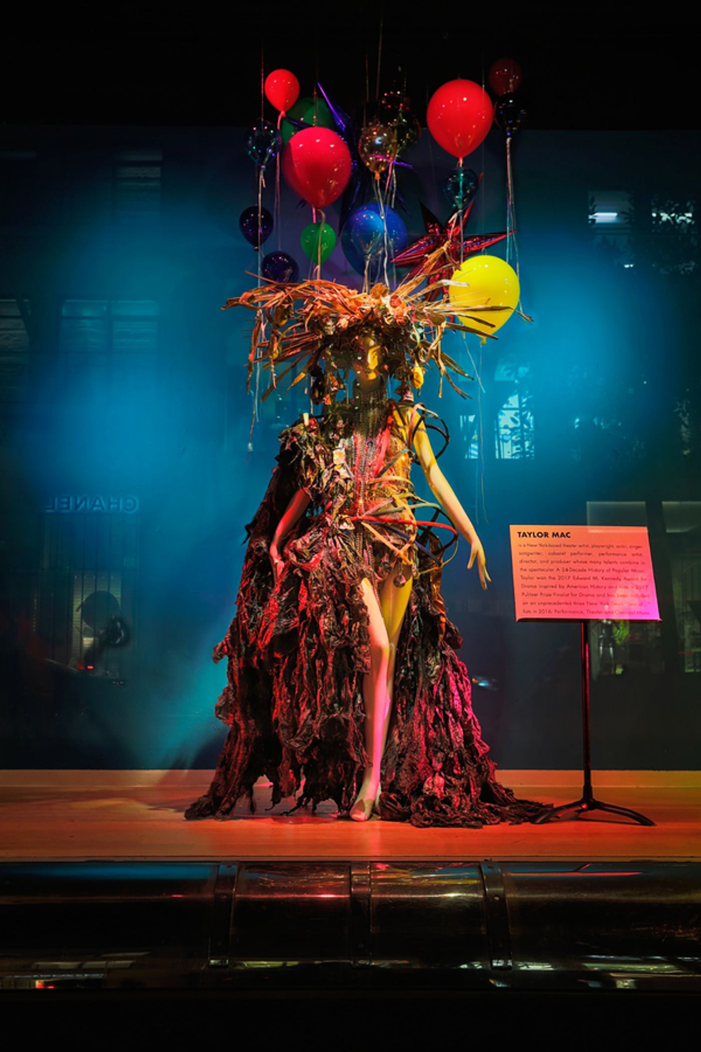 Photo Flash: Costume Designer Machine Dazzle Decks Out Neiman Marcus Windows for Taylor Mac at the Curran  Image
