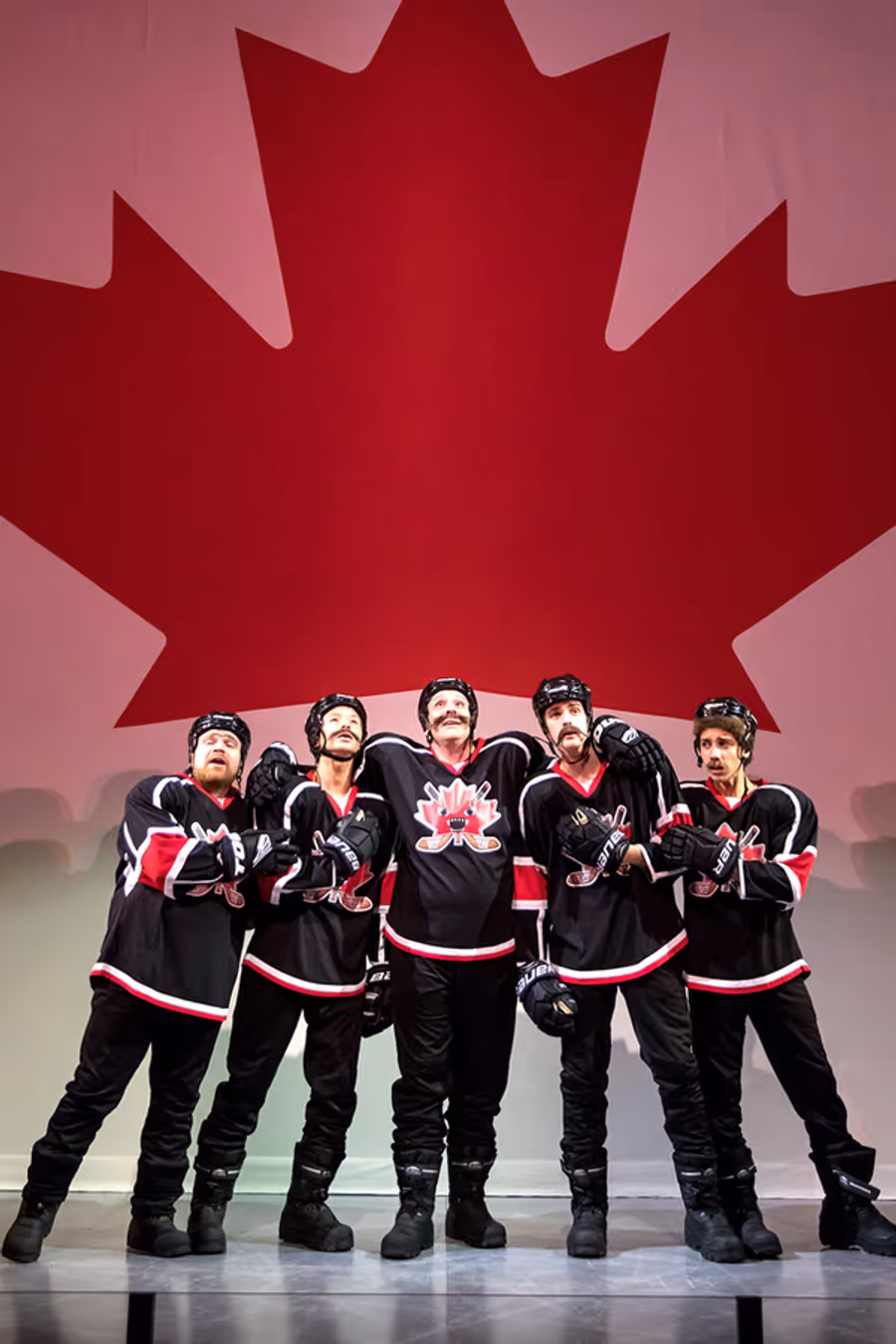 Photo Flash: New Shots of Michael Friedman's New Hockey Musical THE ABOMINABLES at CTC Image