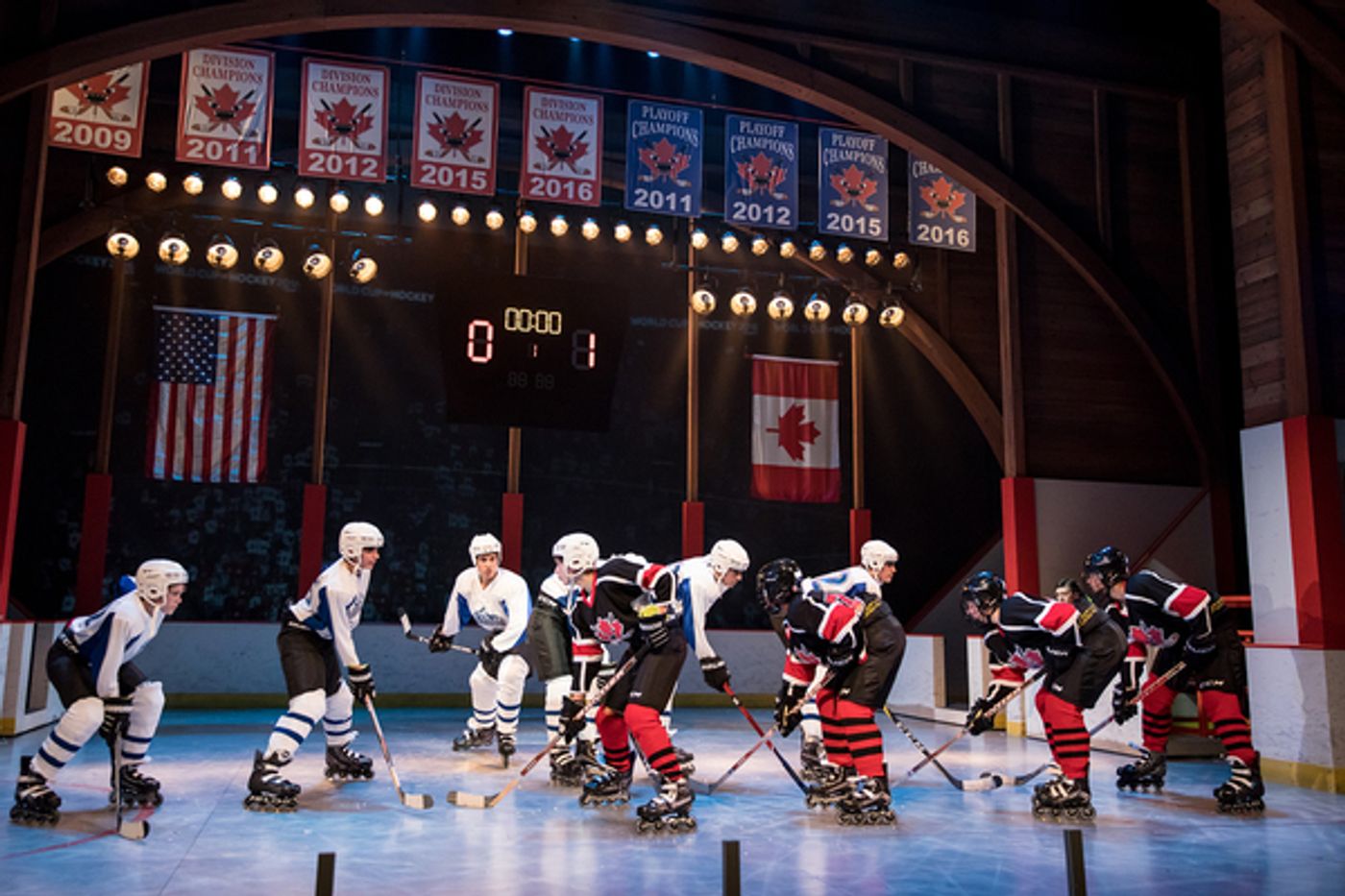 Photo Flash: New Shots of Michael Friedman's New Hockey Musical THE ABOMINABLES at CTC  Image