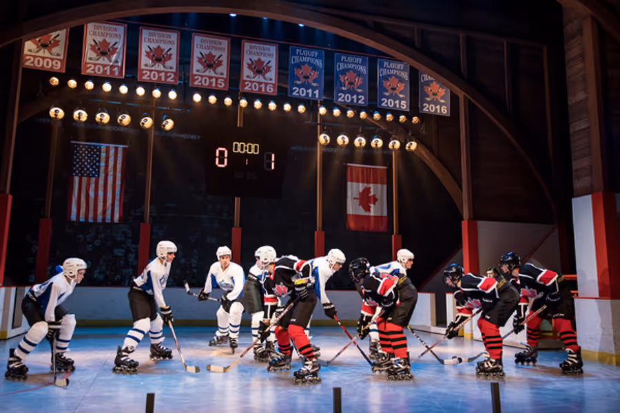 Photo Flash: New Shots of Michael Friedman's New Hockey Musical THE ABOMINABLES at CTC Image