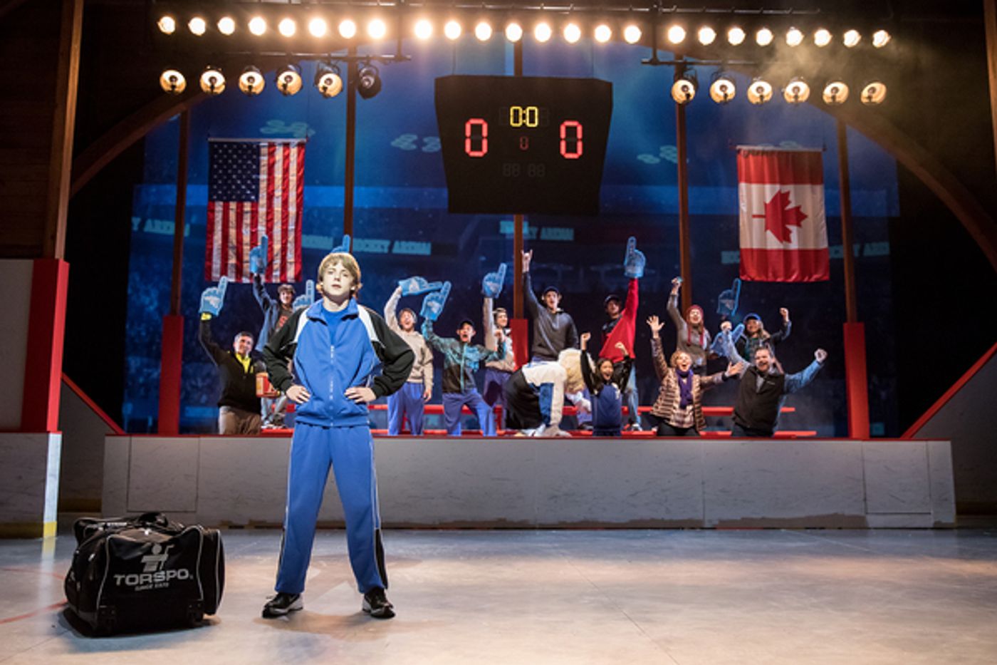 Photo Flash: New Shots of Michael Friedman's New Hockey Musical THE ABOMINABLES at CTC  Image