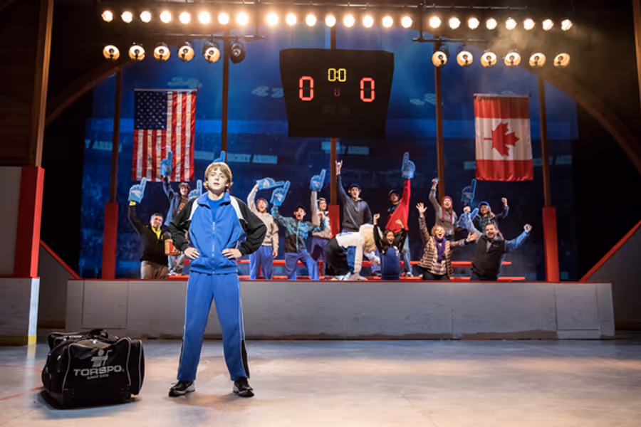 Photo Flash: New Shots of Michael Friedman's New Hockey Musical THE ABOMINABLES at CTC Image