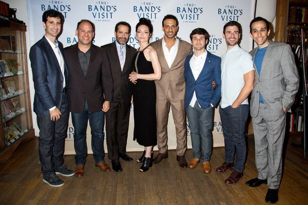 John Cariani, Andrew Polk, Tony Shalhoub, Katrina Lenk, Ari'el Stachel, Etia Benson,  Photo