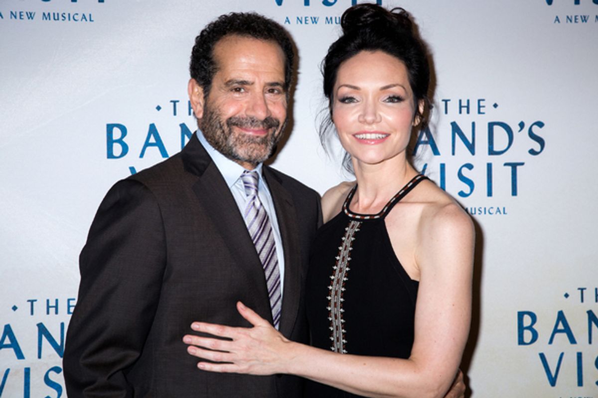 Tony Shalhoub, Katrina Lenk at 