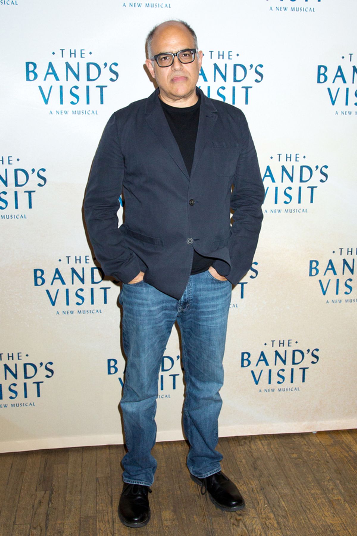 David Yazbeck at Meet the Cast of THE BAND'S VISIT on Broadway!