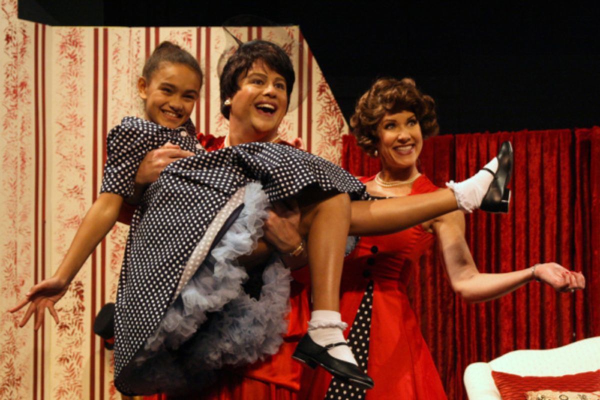 Joey Brogden, Trevor A. French, and Stash Case at Olathe Civic Theatre Association Opens 2017-18 Season with the Musical RUTHLESS!