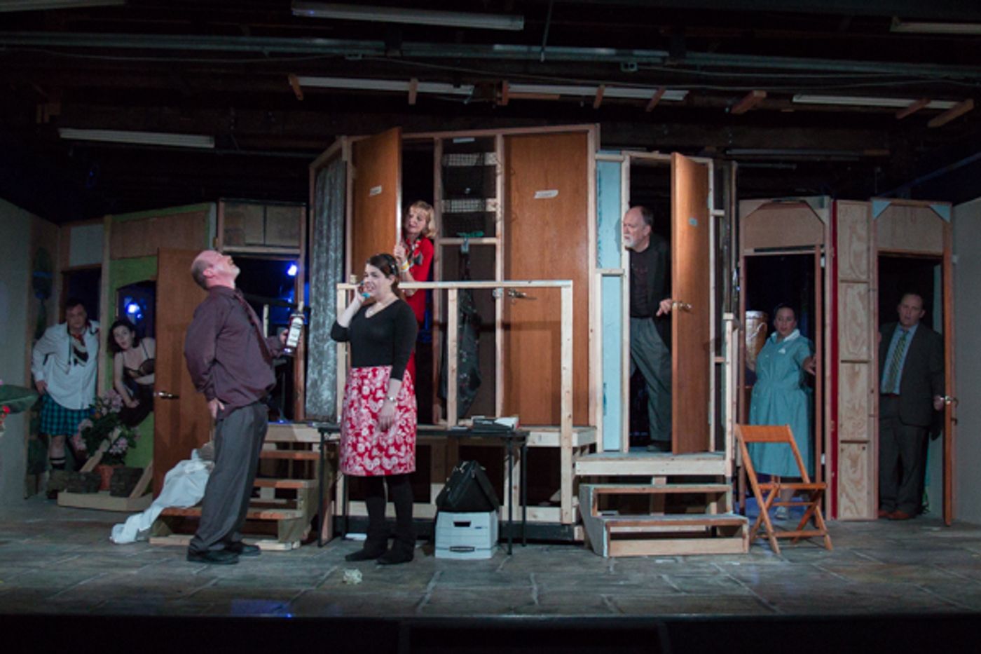 Photo Coverage: First look at Little Theatre Off Broadway's NOISES OFF  Image