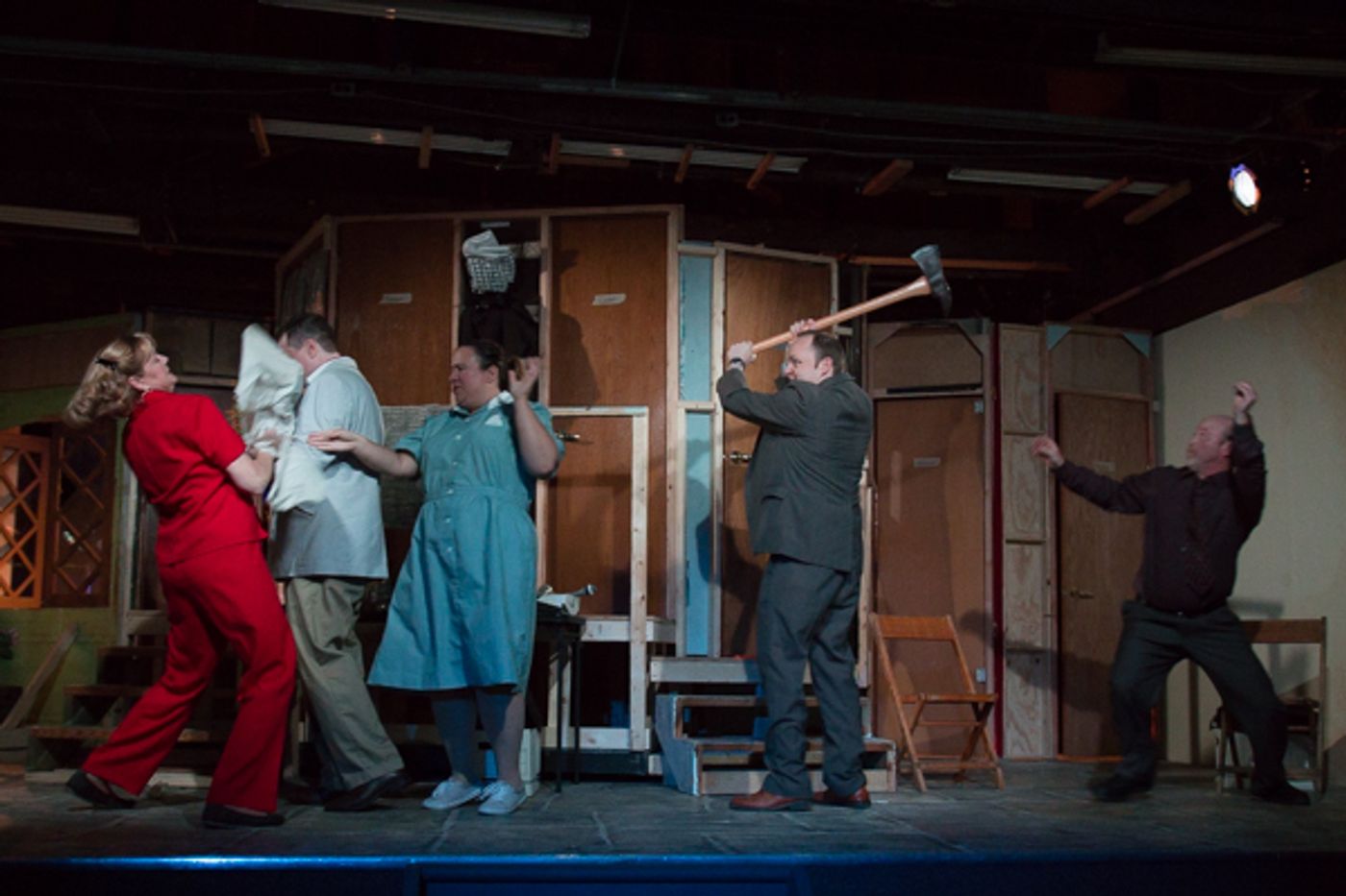 Photo Coverage: First look at Little Theatre Off Broadway's NOISES OFF  Image