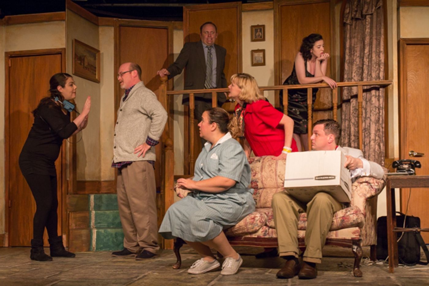 Photo Coverage: First look at Little Theatre Off Broadway's NOISES OFF  Image