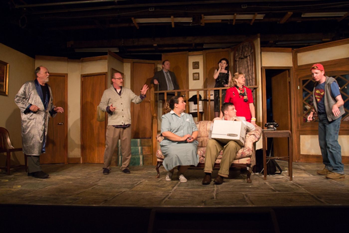 Photo Coverage: First look at Little Theatre Off Broadway's NOISES OFF  Image