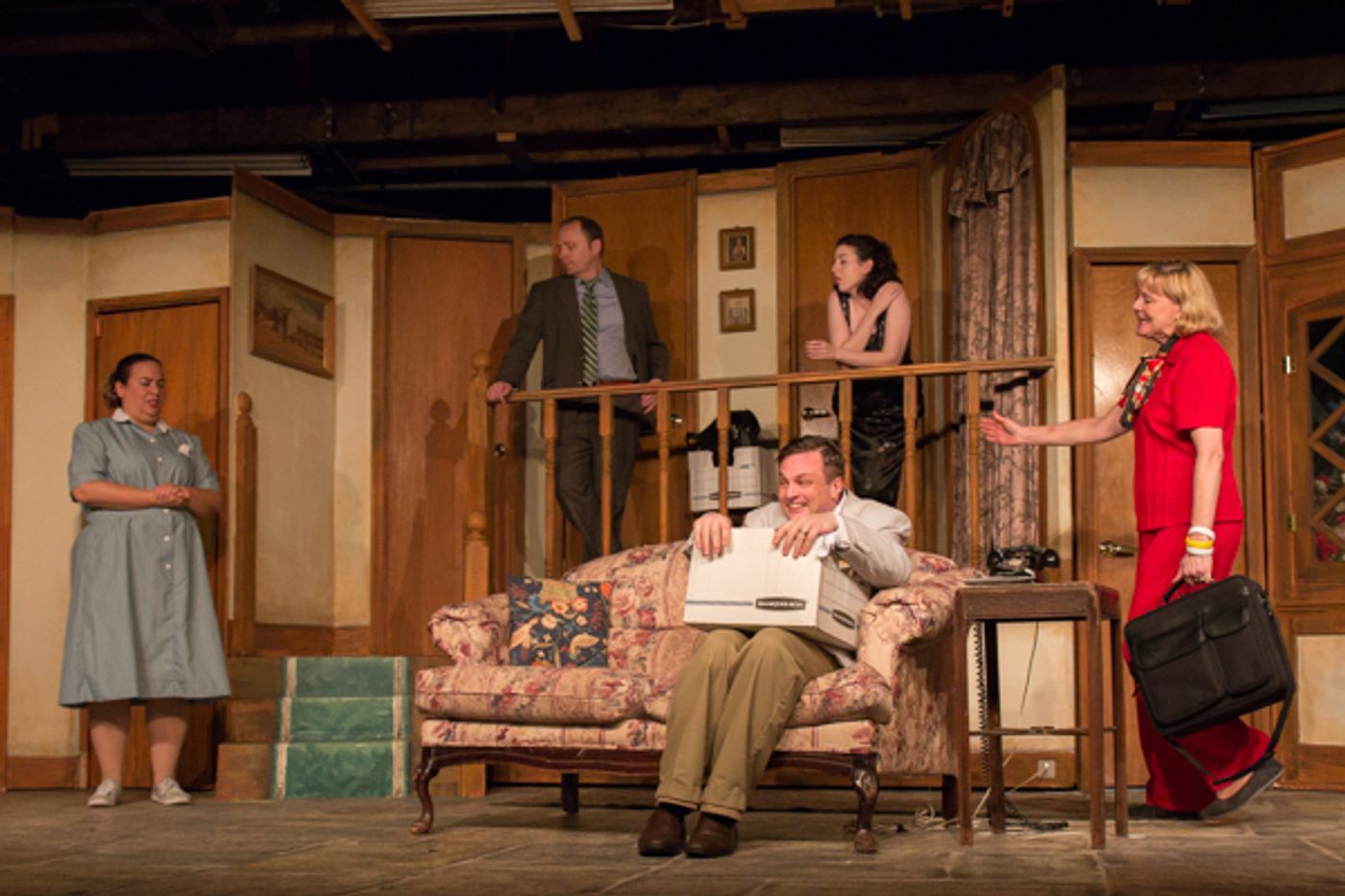 Photo Coverage: First look at Little Theatre Off Broadway's NOISES OFF  Image