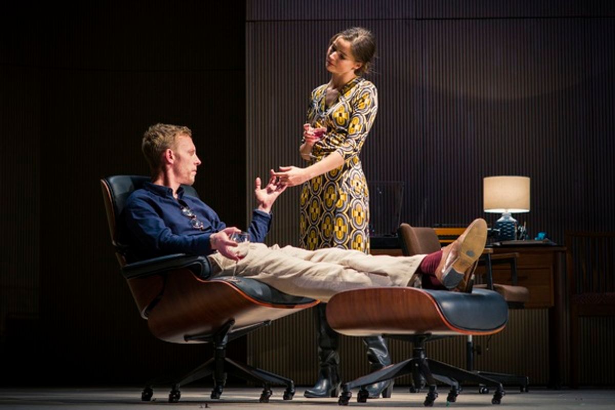 Laurence Fox and Flora Spencer-Longhurst  at 