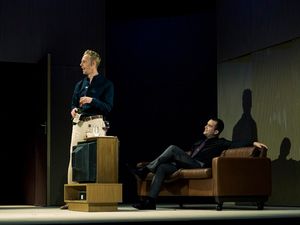 Laurence Fox and Santino Smith @ BroadwayWorld Laurence Fox and Santino Smith Photo