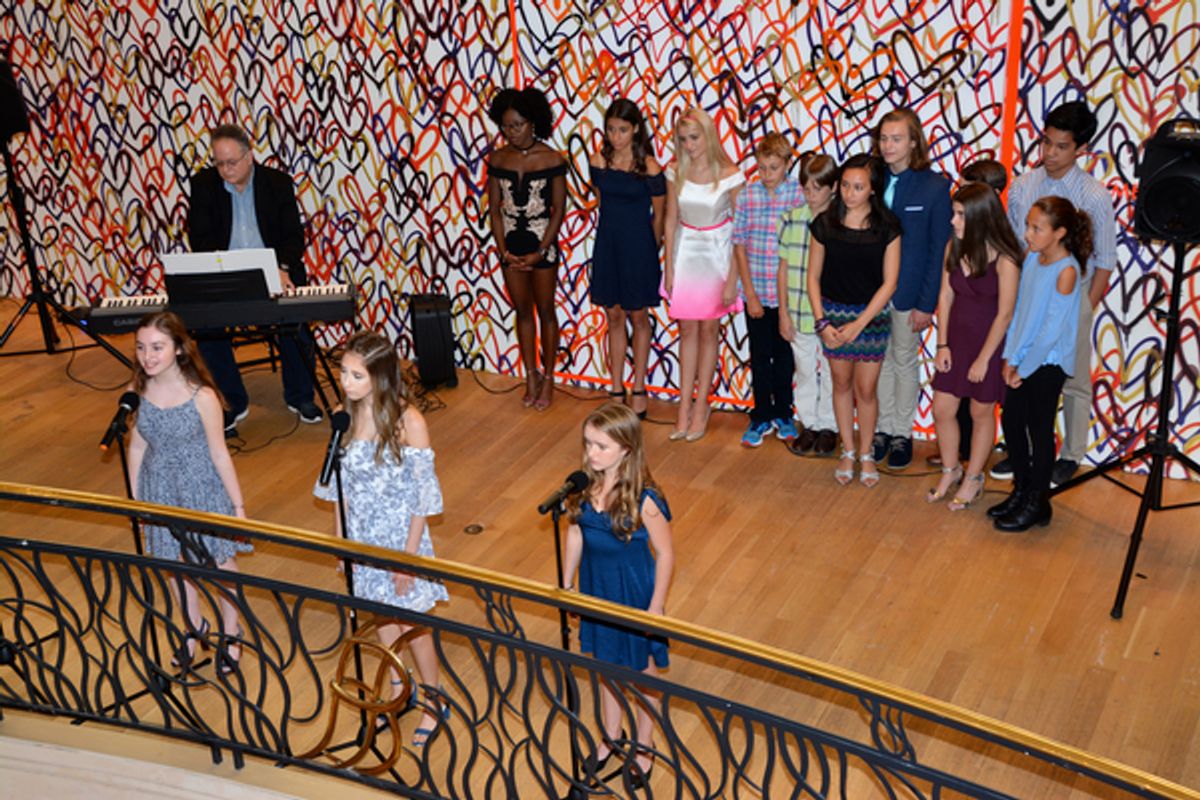 Joe Baker, Madison Mullahey, Carrie Berk, Abigail Shapiro, Jamilah Rosemond, Victoria Csatay, Alexa Reeva, Alex St. Andre, Cameron Mann,  Miranda Jo Demott, Jack Richman, Merin McCallum, James Ignacio and Isabelle Livingston at 