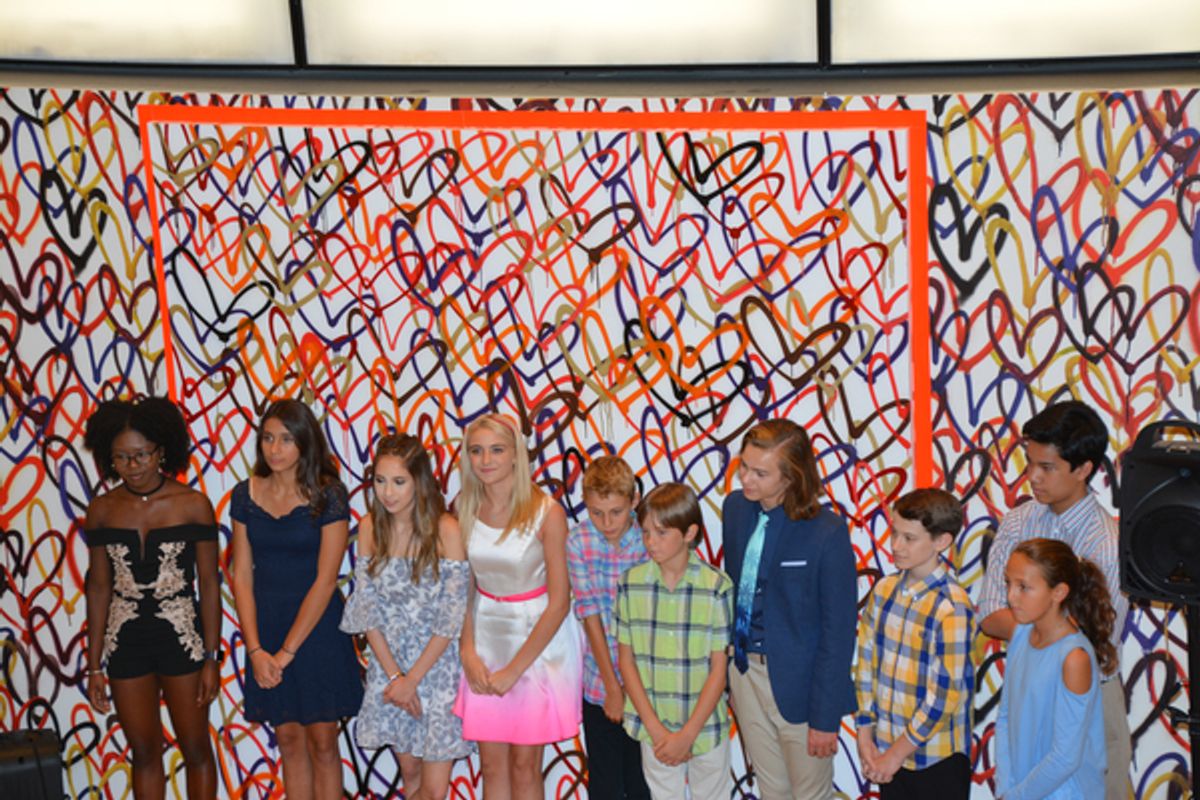 Jamilah Rosemond, Victoria Csatay, Carrie Berk, Alexa Reeva, Alex St. Andre, Cameron Mann, Jack Richman, Blake Sheridan, James Ignacio and Isabelle Livingstone at 