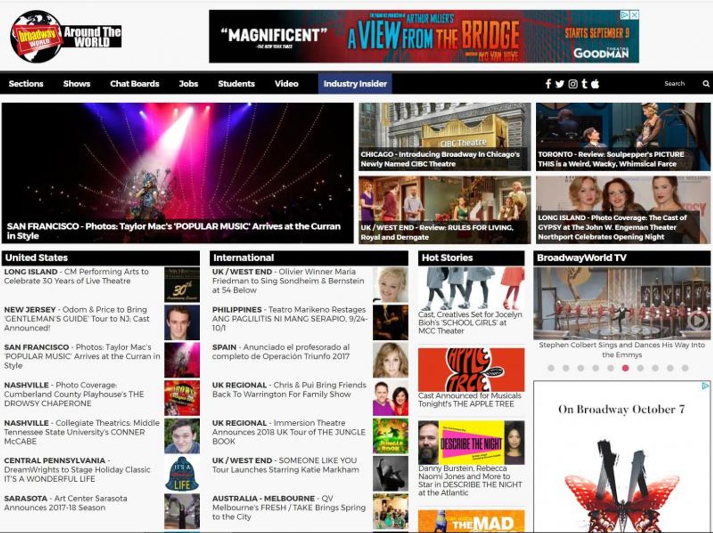 BroadwayWorld Launches 'Around The World' Hub Highlighting Global Theatre Coverage  Image