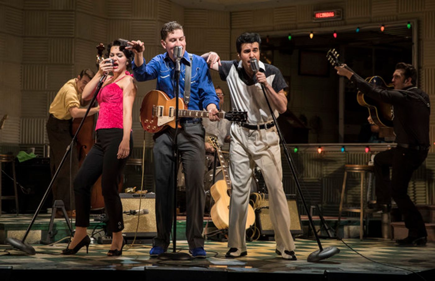 Photo Flash: Great Balls of Fire! Get a First Look at Paramount Theatre's MILLION DOLLAR QUARTET  Image