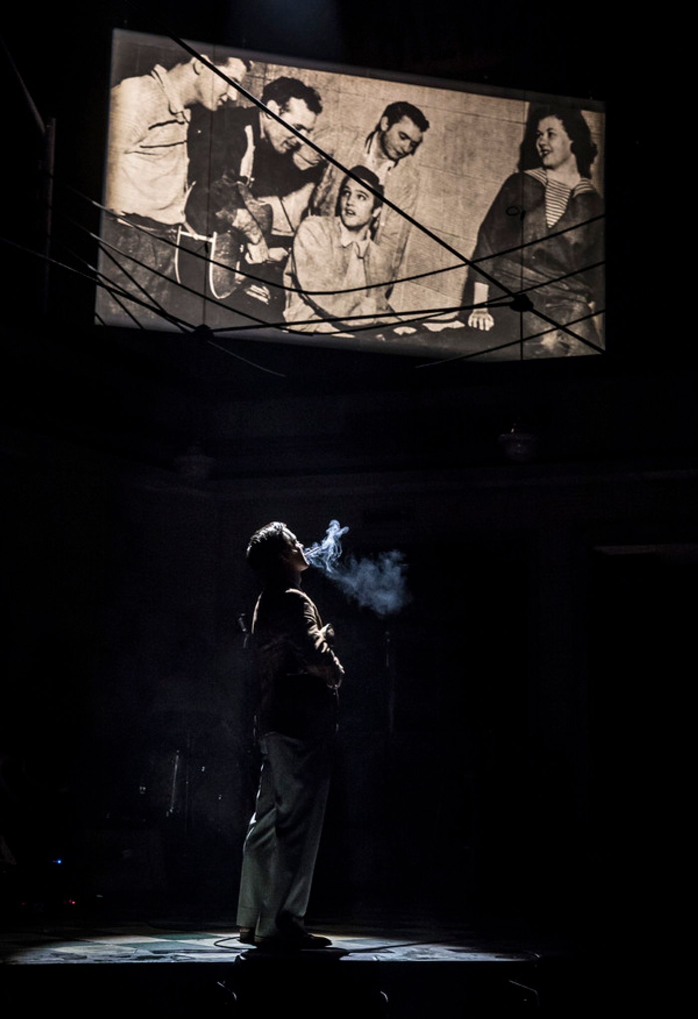 Photo Flash: Great Balls of Fire! Get a First Look at Paramount Theatre's MILLION DOLLAR QUARTET  Image