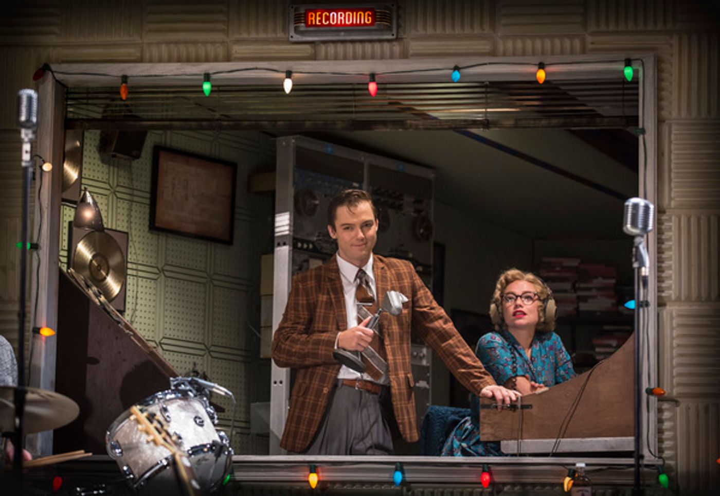 Photo Flash: Great Balls of Fire! Get a First Look at Paramount Theatre's MILLION DOLLAR QUARTET  Image