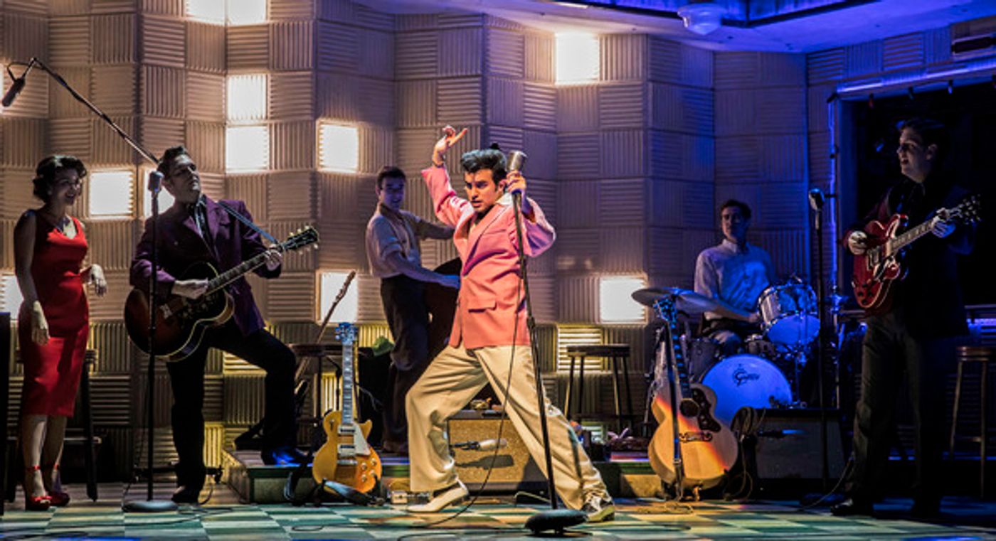 Photo Flash: Great Balls of Fire! Get a First Look at Paramount Theatre's MILLION DOLLAR QUARTET  Image
