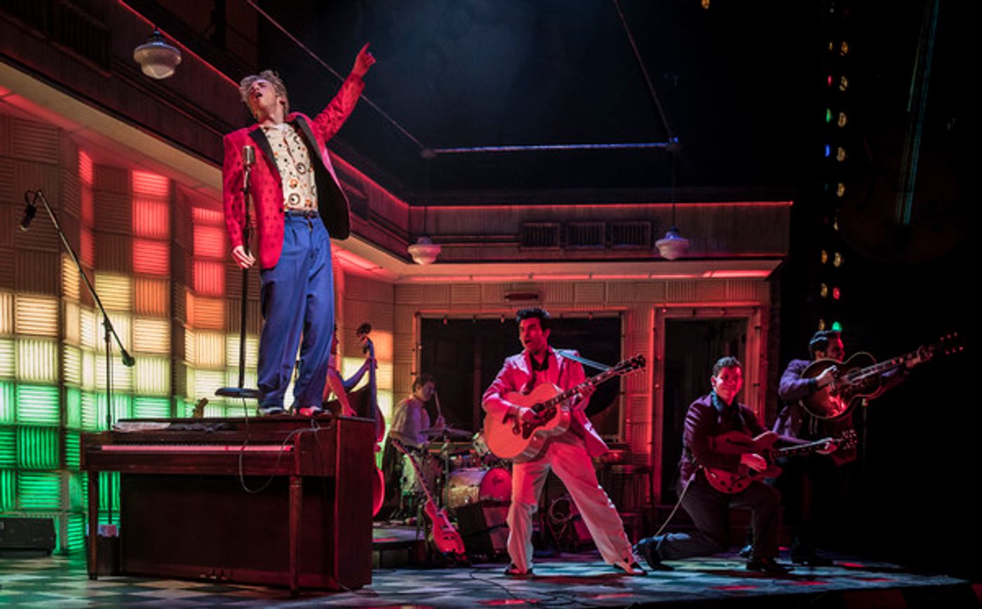 Photo Flash: Great Balls of Fire! Get a First Look at Paramount Theatre's MILLION DOLLAR QUARTET  Image