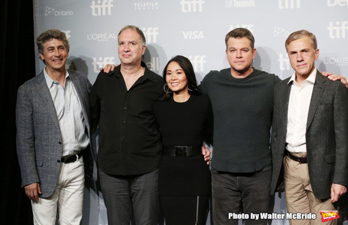 Alexander Payne, Jim Taylor, Hong Chau, Matt Damon, Christoph Waltz   at 