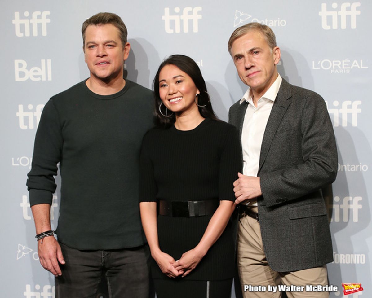 Matt Damon, Hong Chau and Christoph Waltz at 